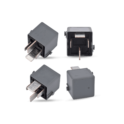 2 Relè Auto 4 Pin 24V 80A Con Cablaggio - Ricambio Per Veicoli, Camion, Moto E Barche